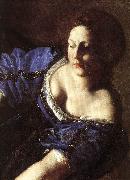 GENTILESCHI, Artemisia Judith Beheading Holofernes (detail) sdg Spain oil painting artist
